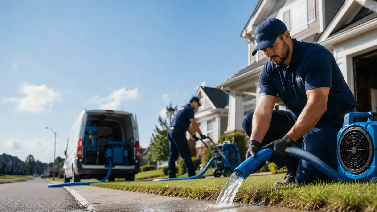Flood Damage Restoration in Webster, PA